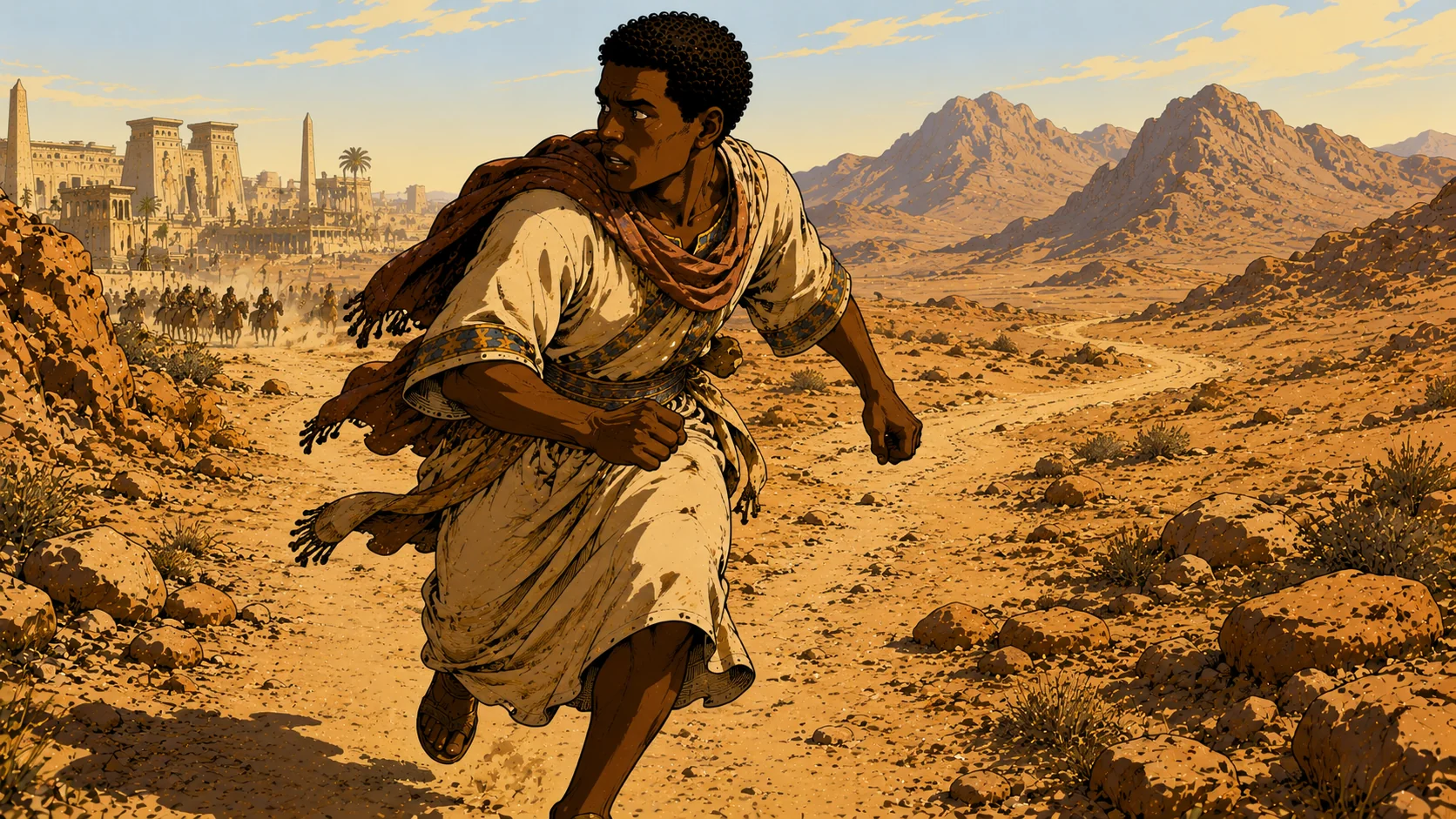 Moses Flees to Midian — Exodus 2:15–17